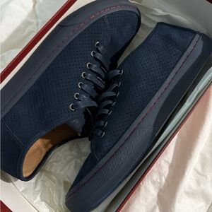 Donald J Pliner “Dan” Men’s Sneaker Blue Suede